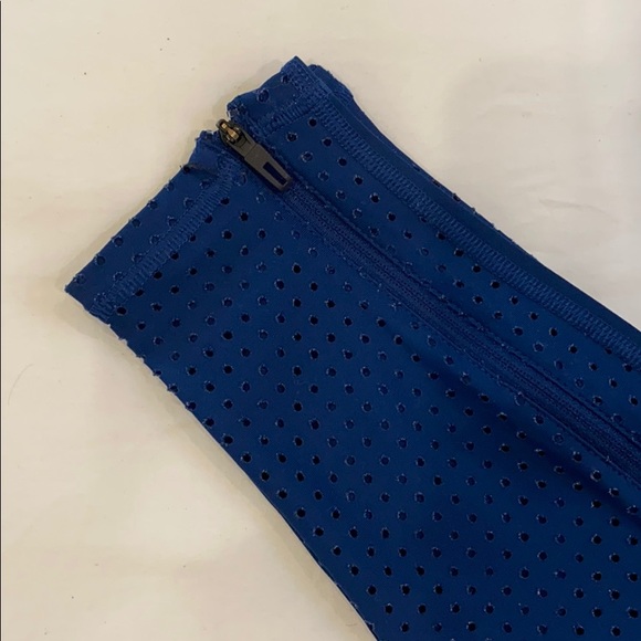 Adidas Supernova Climalite Blue Cut Out Leggings - Picture 2 of 10